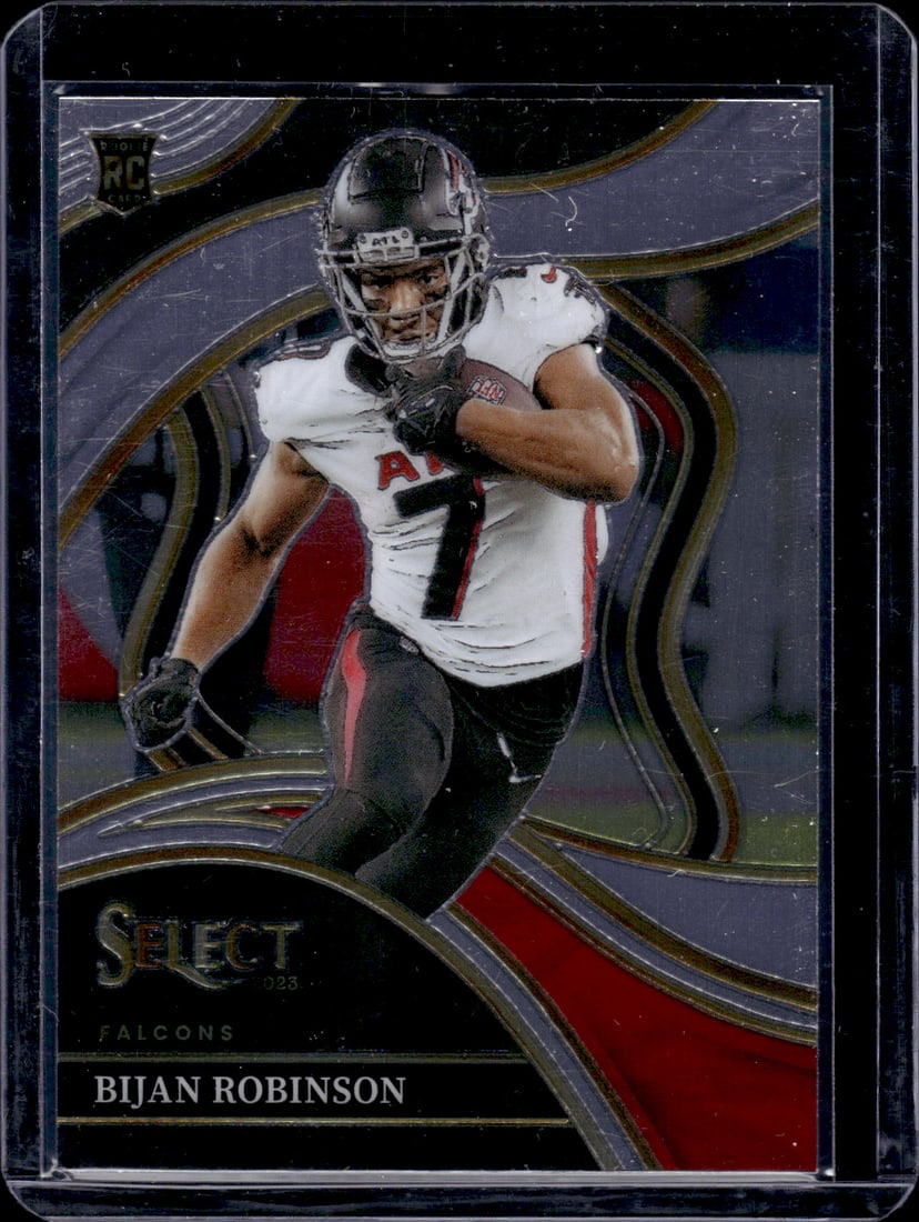Bijan Robinson Club Level RC 2023 Panini Select #296: Bijan Robinson Club Level RC 2023 Panini Select #296