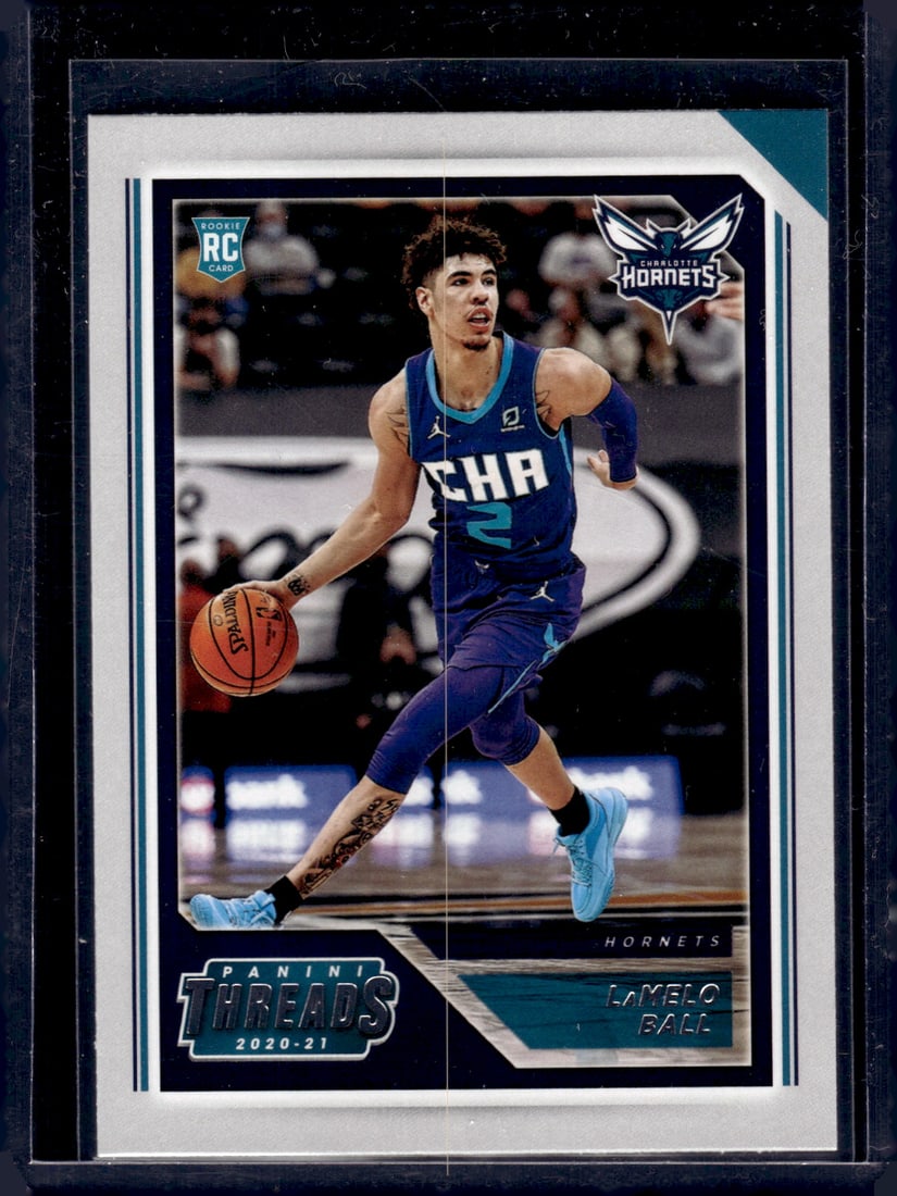LaMelo Ball RC 2020-21 Panini Chronicles Threads #84 (1 of 2)