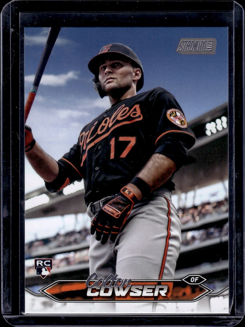 Colton Cowser RC 2024 Topps Stadium Club #86: Colton Cowser RC 2024 Topps Stadium Club #86