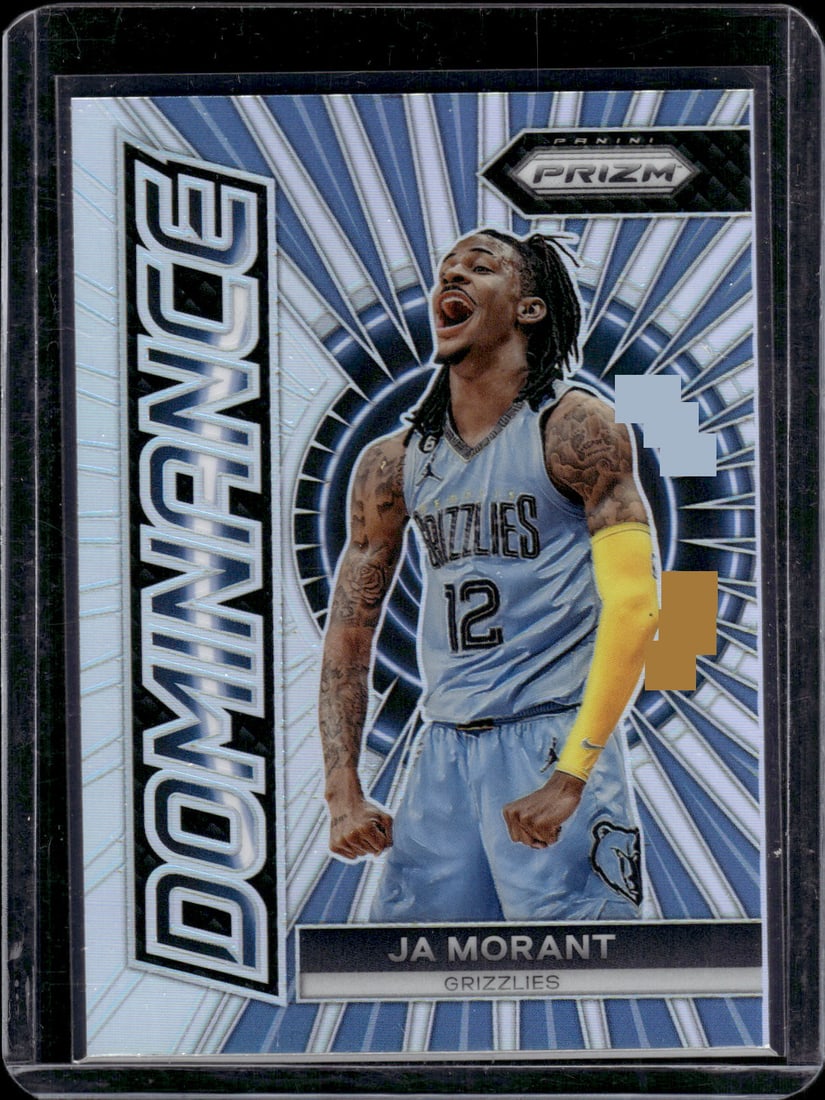 Ja Morant Domiance Silver Prizm 2023-24 Panini Prizm #1 (1 of 2)