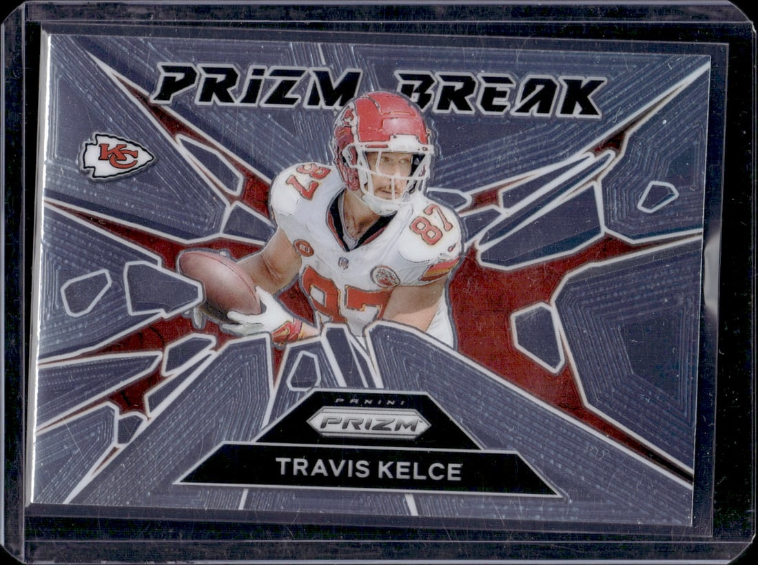 Travis Kelce Prizm Break 2024 Panini Prizm #1 (1 of 2)