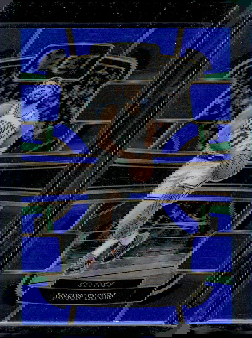 Jayson Tatum Blue Prizm 2023-24 Panini Select #45 (1 of 2)