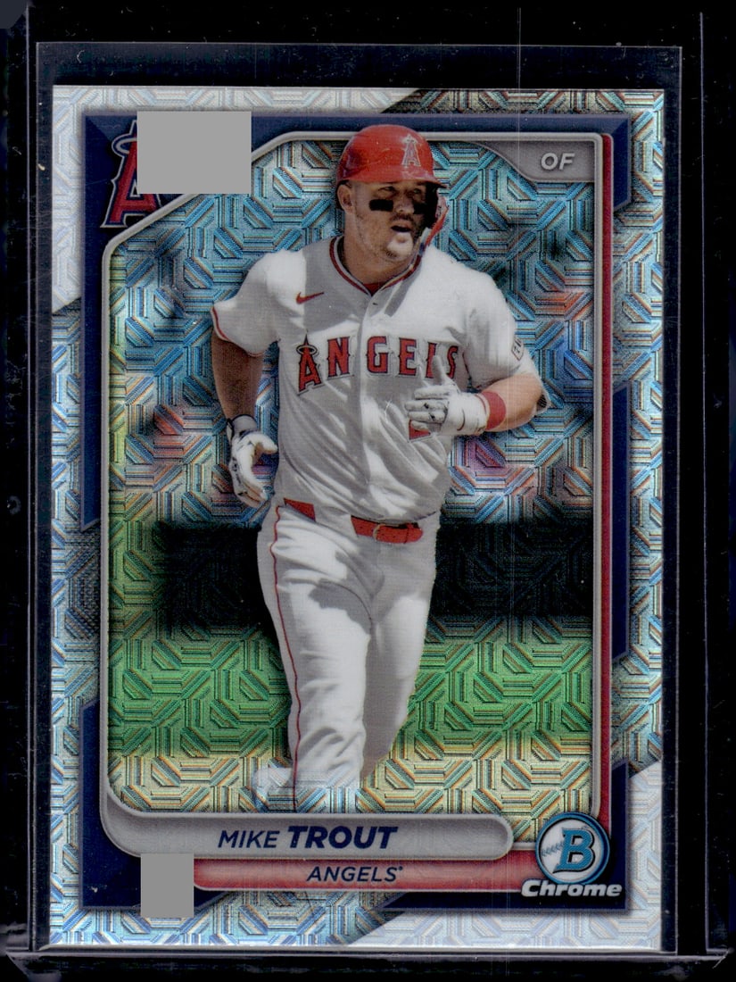 Mike Trout Mojo Refractor 2024 Bowman Chrome #82 (1 of 2)