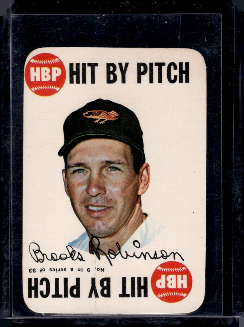 Brooks Robinson 1968 Topps Game Card (1 of 2)