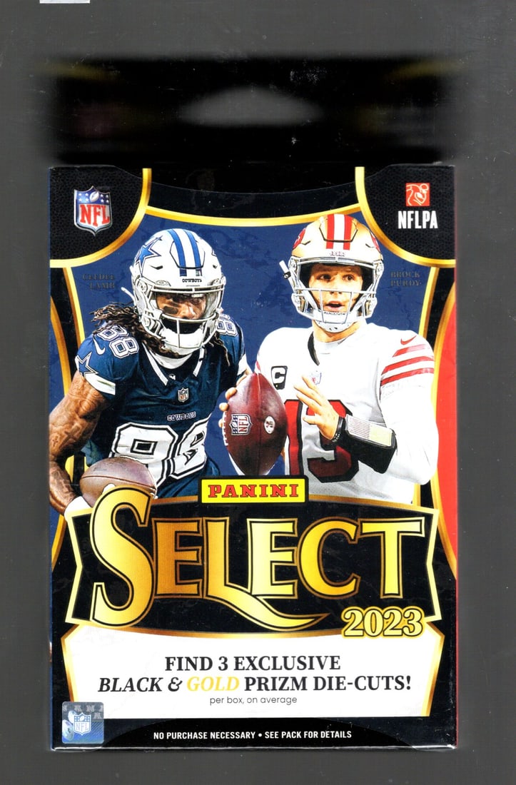 2023-24 Panini Select Football hanger Box - C.J. Stroud, Black & Gold Prizm Die-Cuts Prizms: 2023-24 Panini Select Football hanger Box - C.J. Stroud, Black & Gold Prizm Die-Cuts Prizms