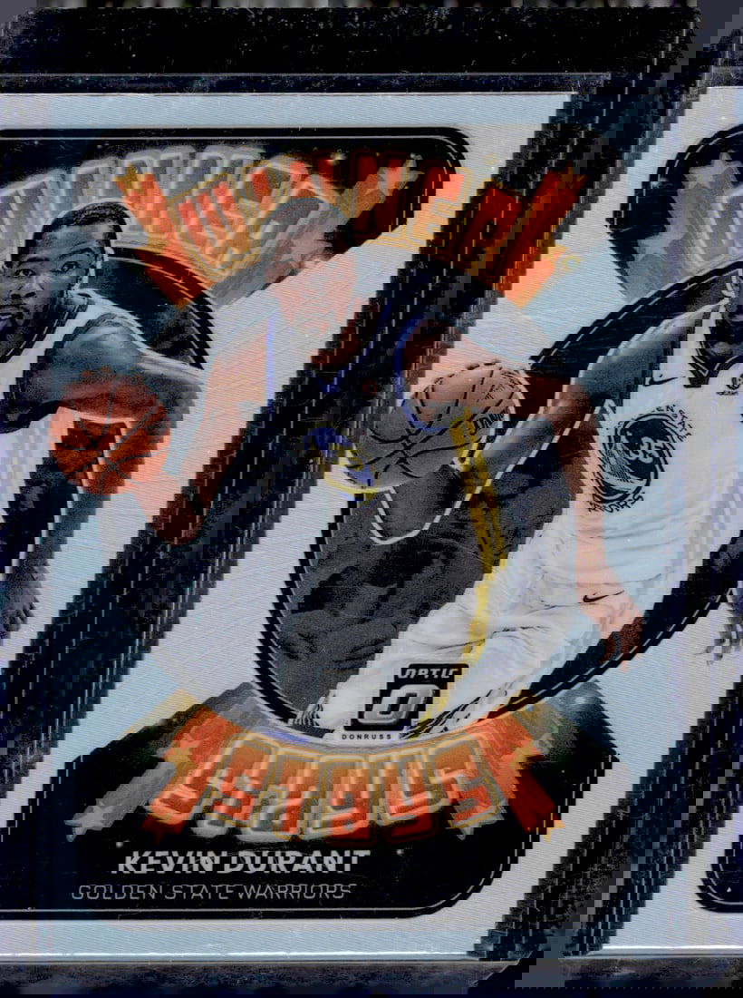 Kevin Durant Winner Stays Holo Prizm 2021-22 Donruss Optic #17 (1 of 2)