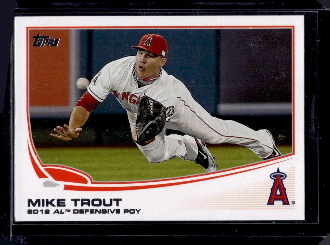 Mike Trout 2012 AL Defensive ROY 2013 Topps #536 (1 of 2)