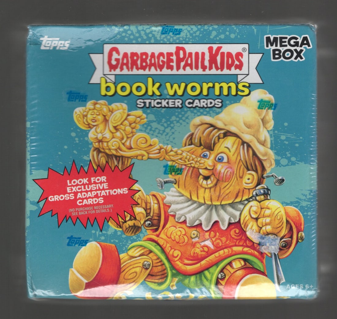 2022 Garbage Pail Kids Bookworms Monster Mega Box Stickers: 2022 Garbage Pail Kids Bookworms Monster Mega Box Stickers
