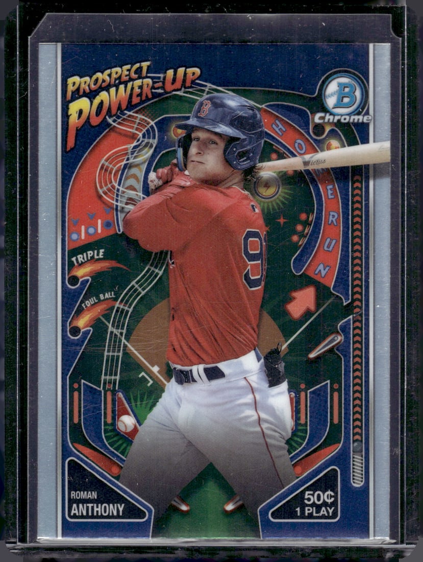 Roman Anthony Prospect Power-Up 2024 Bowman Chrome #PP-13: Roman Anthony Prospect Power-Up 2024 Bowman Chrome #PP-13