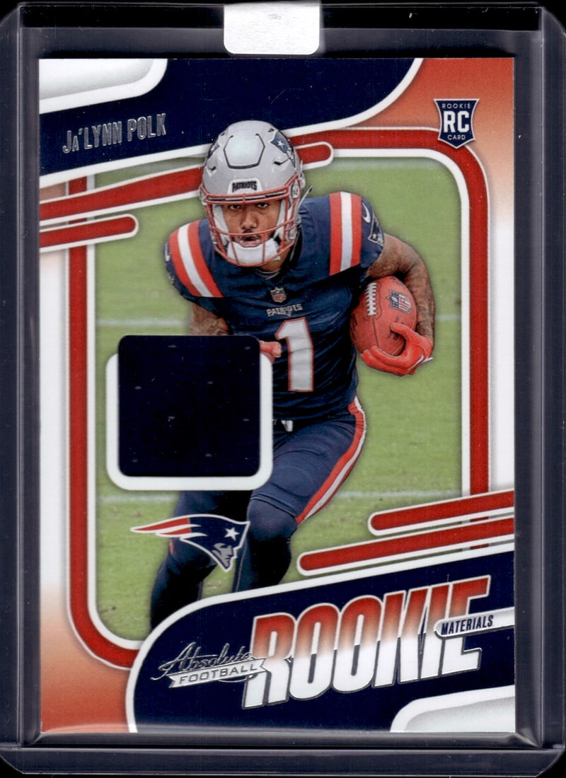 Ja'Lynn Polk RC Patch 2024 Panini Absolute #ARM-JPK (1 of 2)