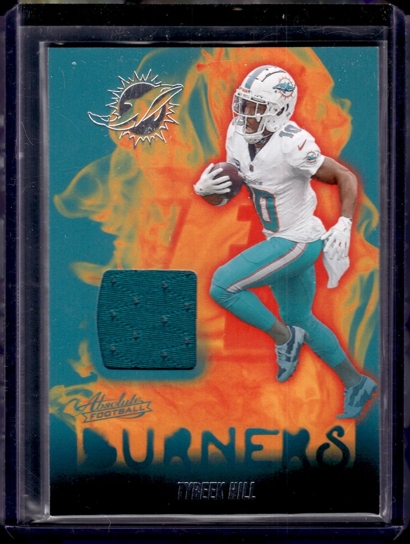 Tyreek Hill Burners Patch 2024 Panini Absolute #AB-THL: Tyreek Hill Burners Patch 2024 Panini Absolute #AB-THL