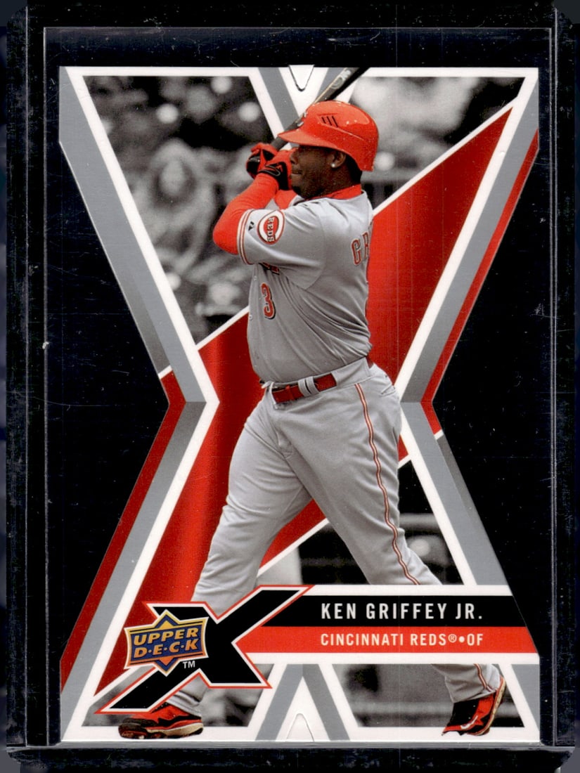 Ken Griffey Jr. Die Cut 2008 Upper Deck X #28 (1 of 2)