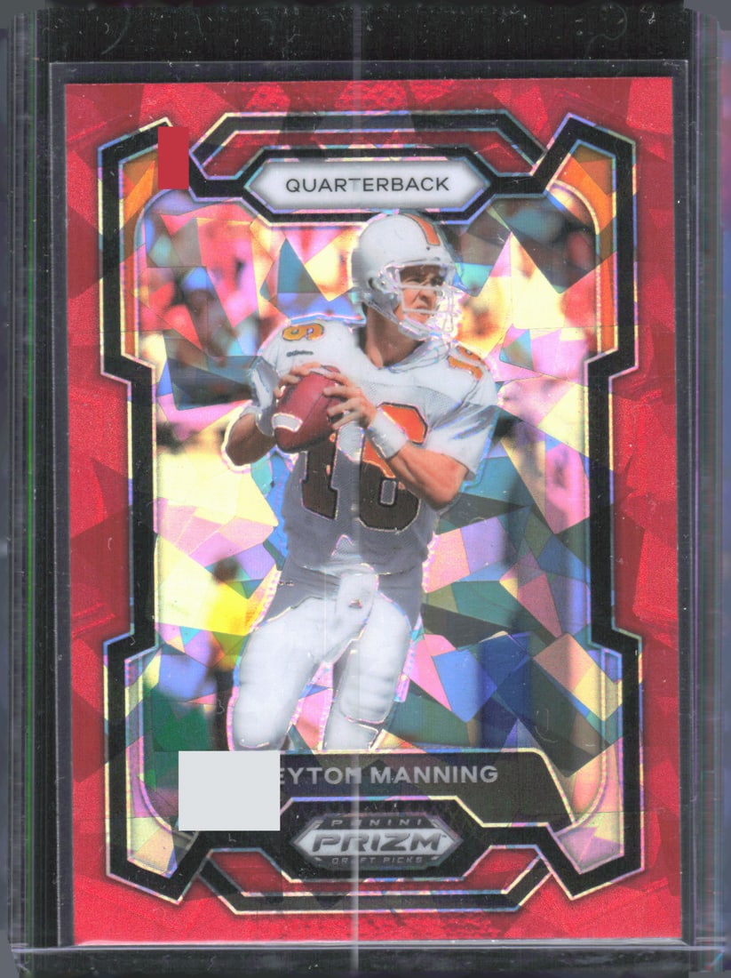 Peyton Manning Red Ice 2024 Panini Prizm Draft Picks #54 (1 of 2)
