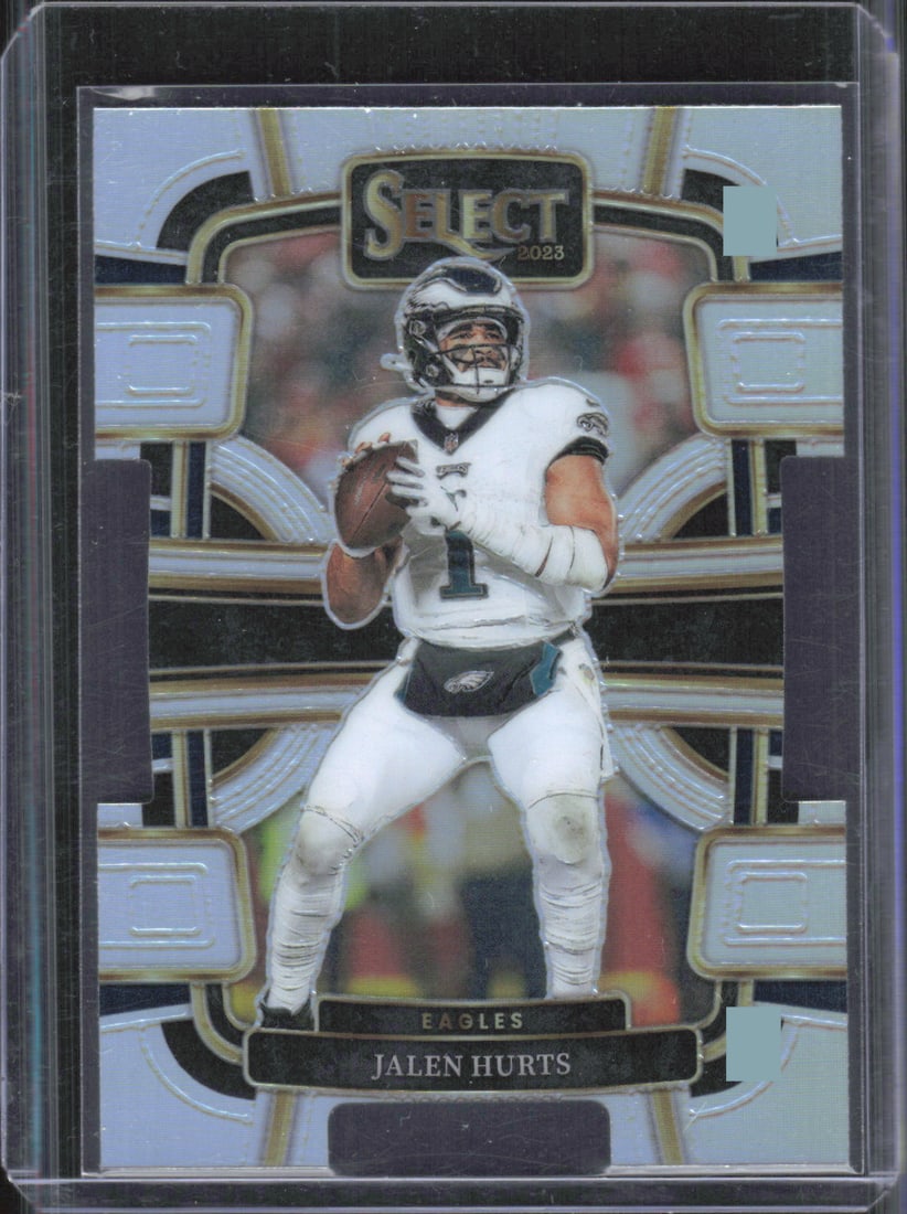 Jalen Hurts Silver Prizms Die Cuts 2023 Panini Select #79 (1 of 2)