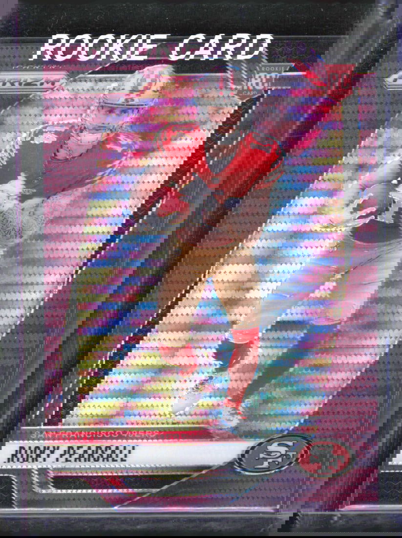 Ricky Pearsall Purple Pulsar Prizm RC 2024 Panini Prizm #383: Ricky Pearsall Purple Pulsar Prizm RC 2024 Panini Prizm #383