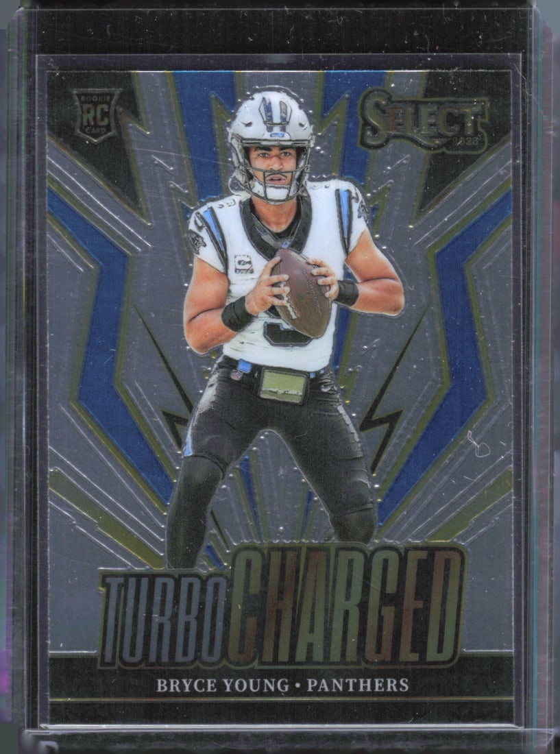 Bryce Young Rookie Card Turbocharged 2023 Panini Select #TUR-BYO (1 of 2)