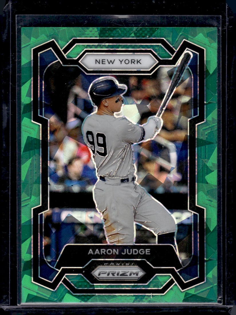 Aaron Judge Green Cracked Ice 2024 Panini Prizm #29 (1 of 2)