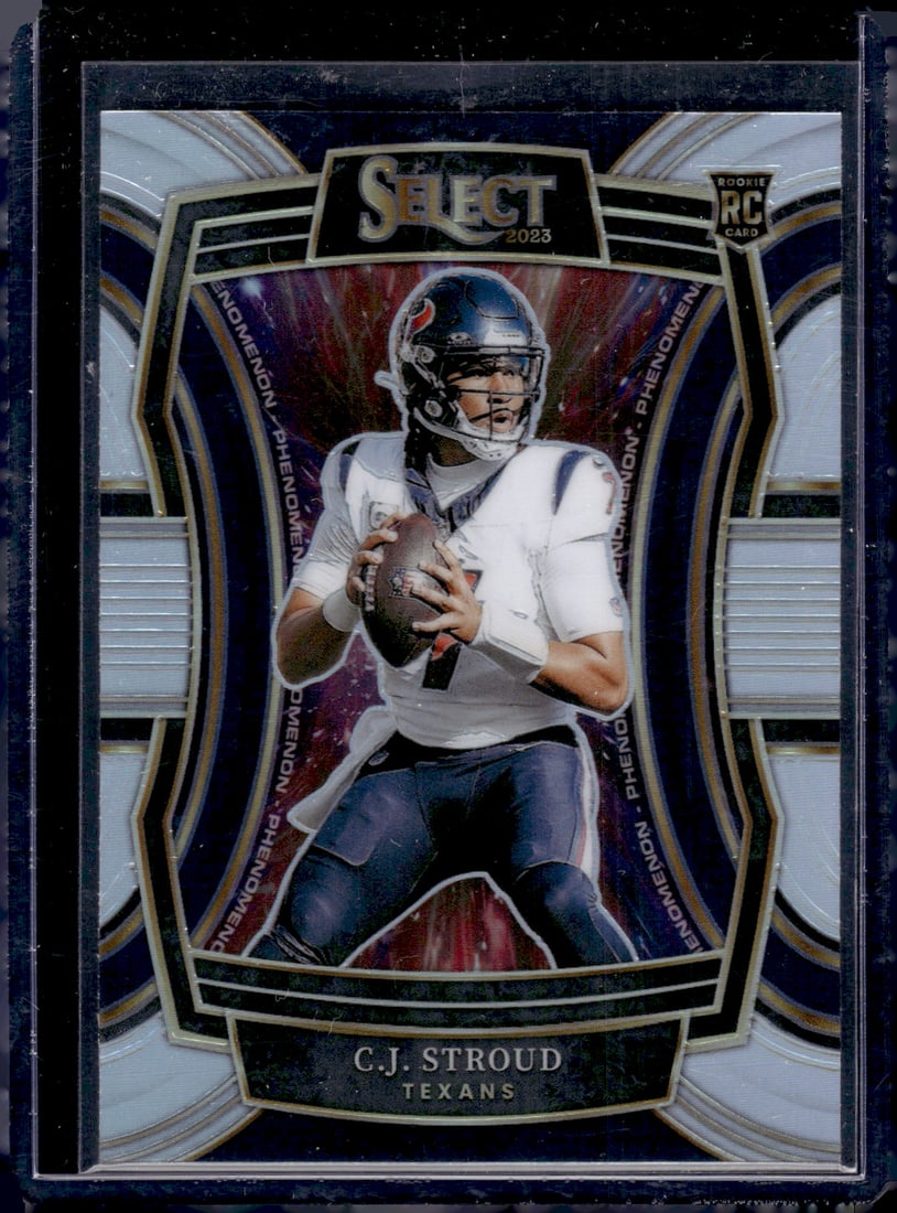 Cj Stroud Phenomenon Silver Prizm RC 2023 Panini Select #PH-CST (1 of 2)