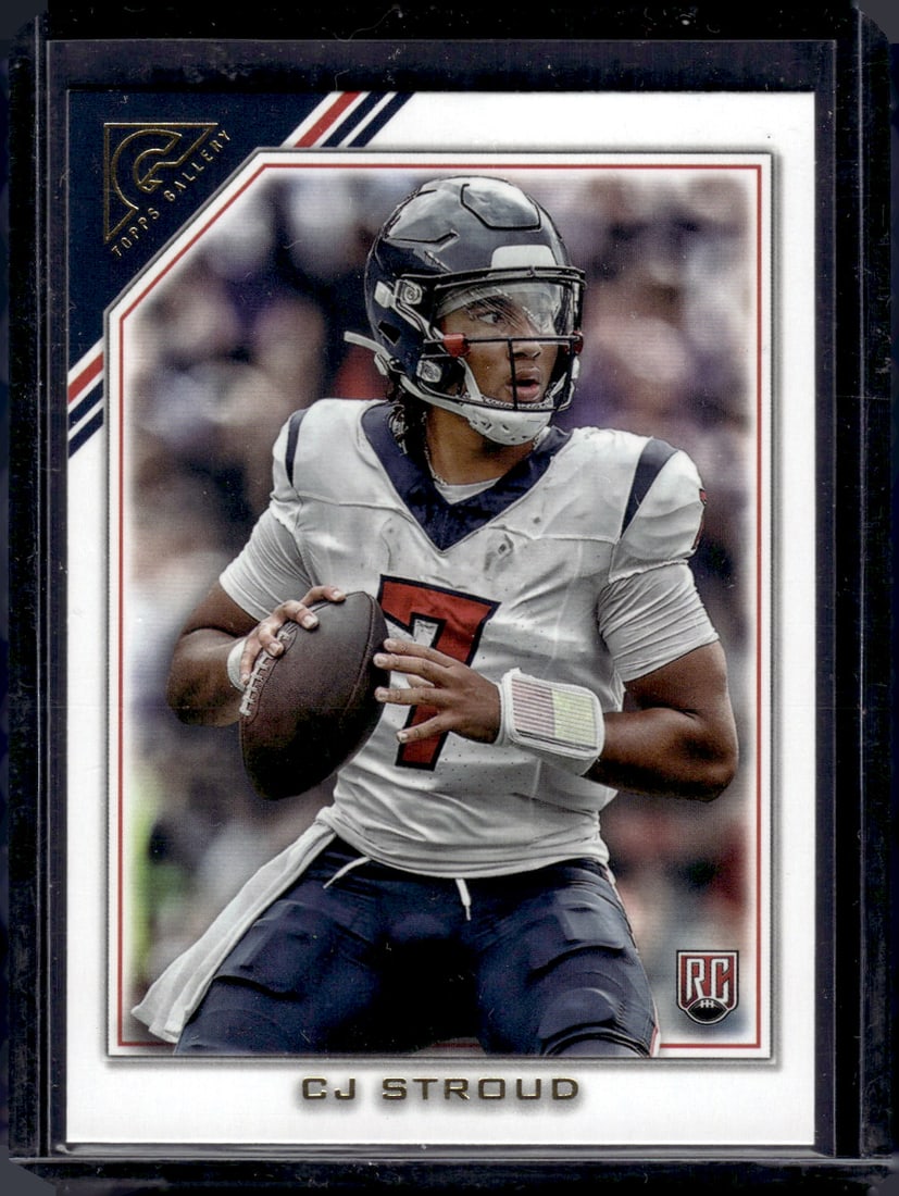 Cj Stroud Topps Gallery RC 2023 Topps Composite #377: Cj Stroud Topps Gallery RC 2023 Topps Composite #377
