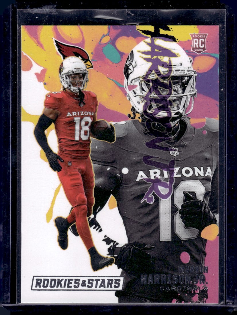 Marvin Harrison Jr. Rookie Exclusives 2024 Panini Rookies & Stars #RE-MHJ: Marvin Harrison Jr. Rookie Exclusives 2024 Panini Rookies & Stars #RE-MHJ