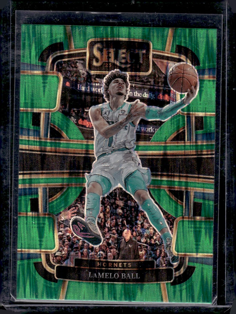 LaMelo Ball Green Flash Prizm 2023-24 Panini Select #53 (1 of 2)
