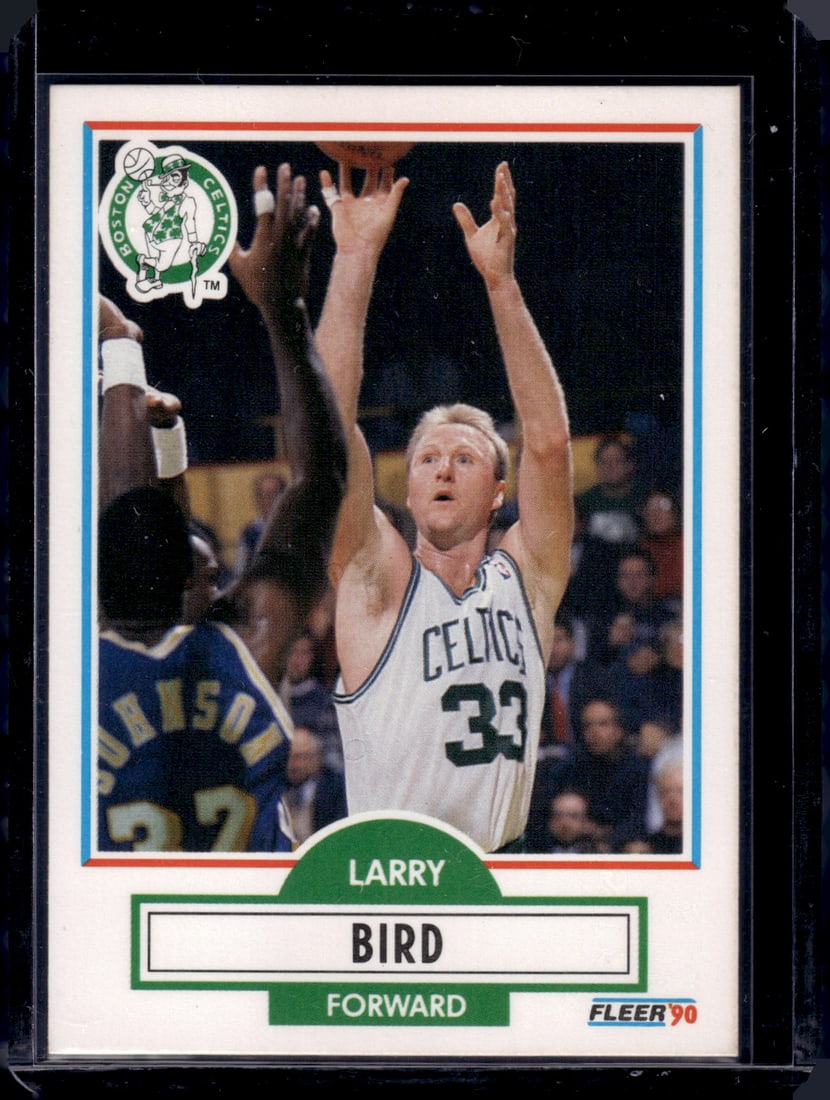 Larry Bird 1990 Fleer #8 (1 of 2)