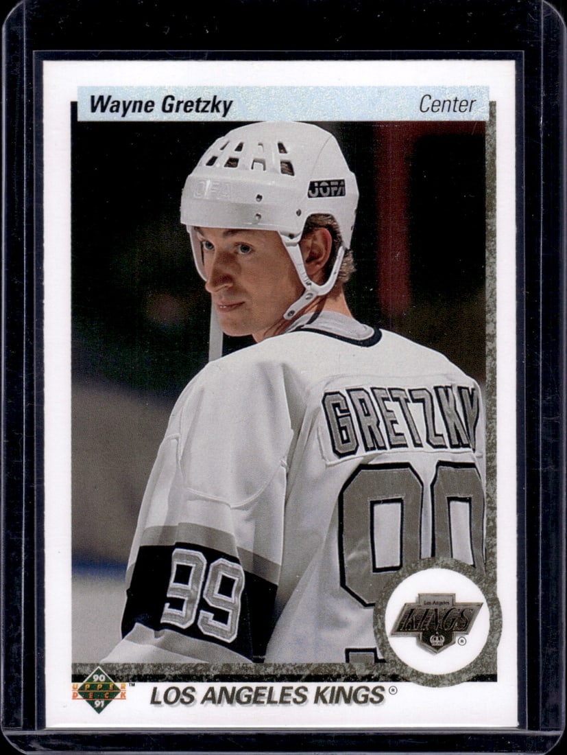 Wayne Gretzky 1900-91 Upper Dck #54: Wayne Gretzky 1900-91 Upper Dck #54
