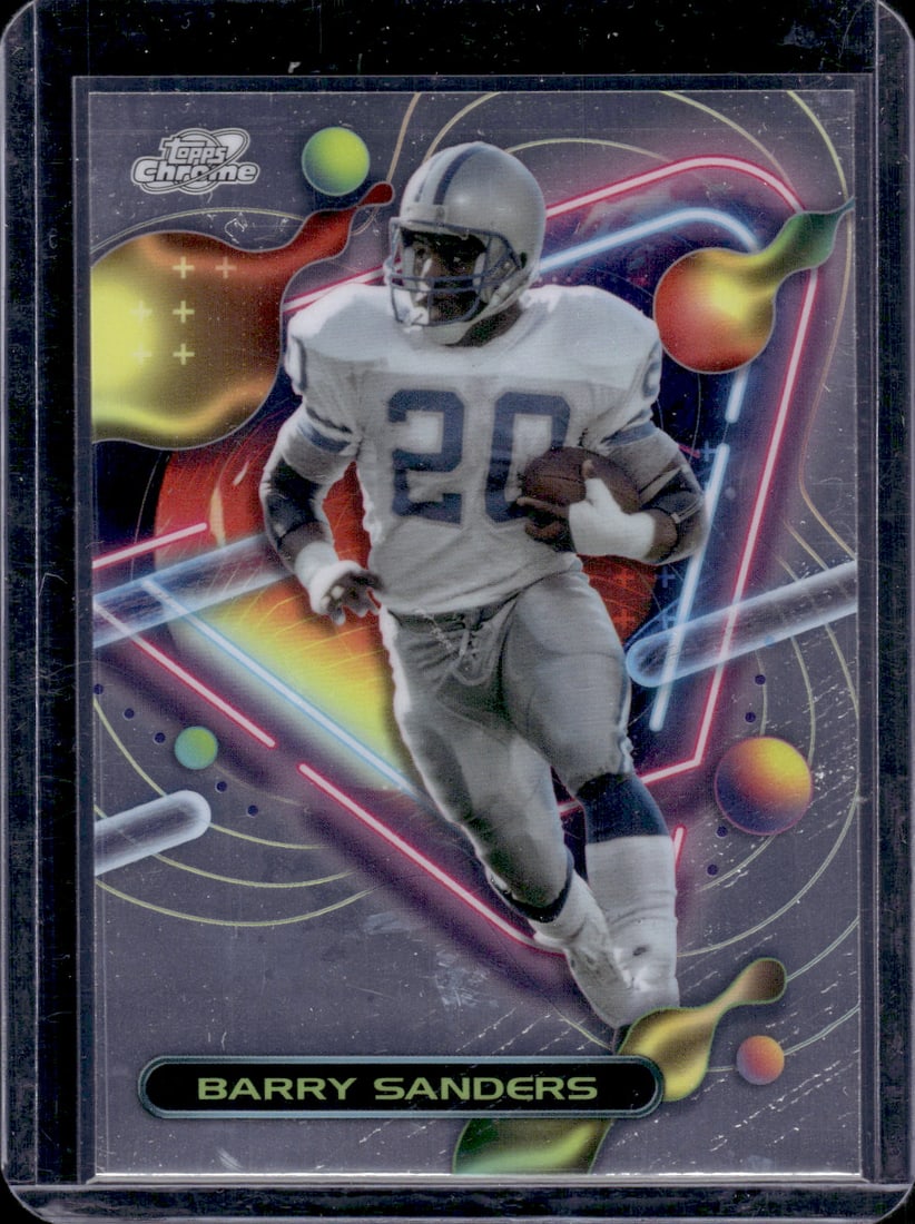 Barry Sanders Topps Chrome Cosmic 2023 Topps Composite #267: Barry Sanders Topps Chrome Cosmic 2023 Topps Composite #267