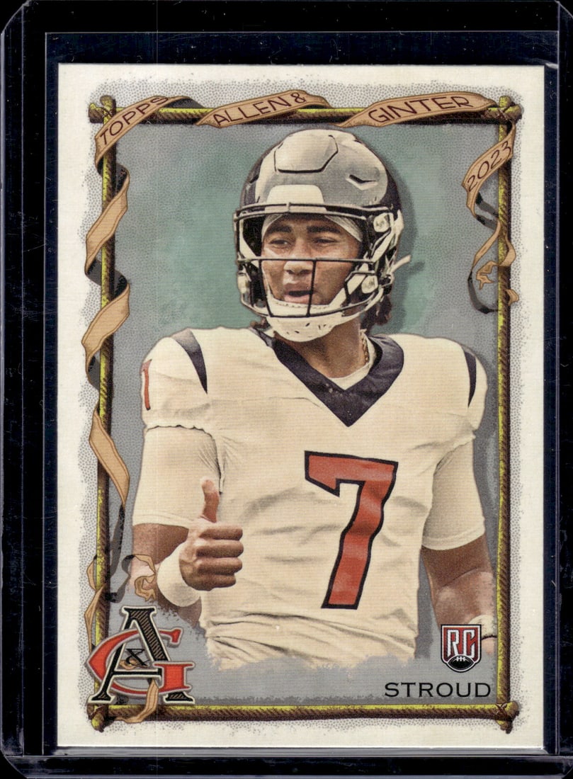 Cj Stroud Allen & Ginter RC 2023 Topps Composite #402: Cj Stroud Allen & Ginter RC 2023 Topps Composite #402