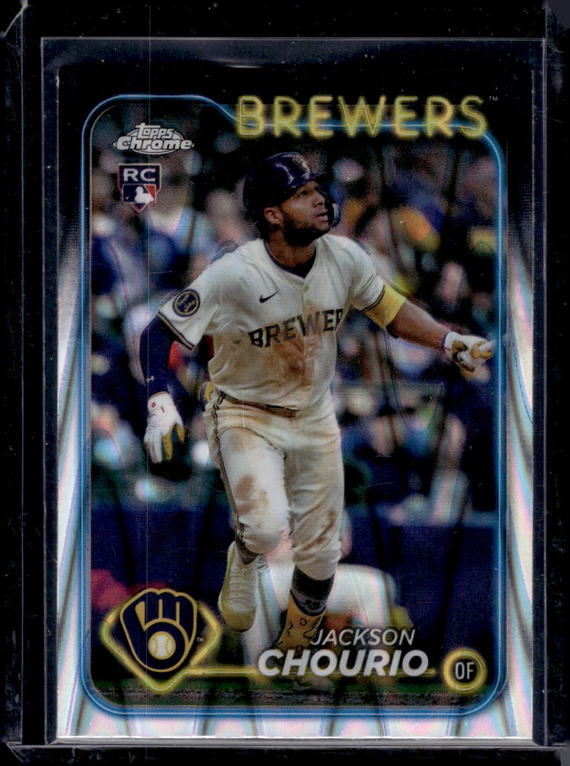 Jackson Chourio Raywave Refractor RC 2024 Topps Chrome #USC18 (1 of 2)