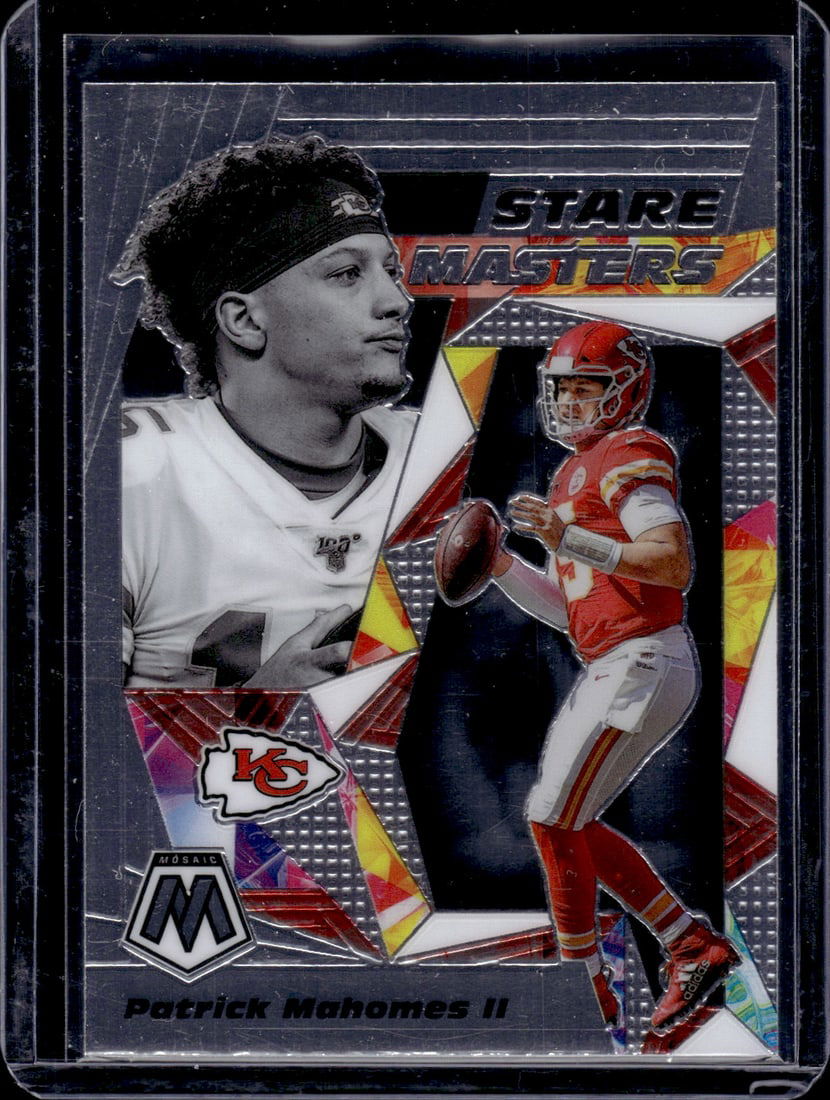 Patrick Mahomes Stare Masters 2020 Panini Mosaic #SM16 (1 of 2)
