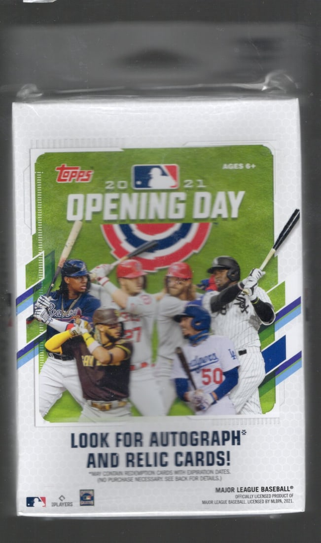 2021 Topps Opening Day Baseball Hanger Box (1 of 1)