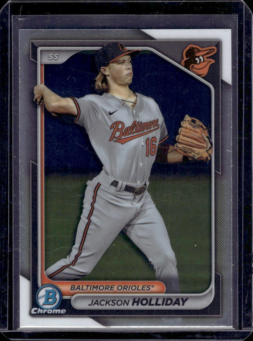 Jackson Holliday Bowman Chrome Prospects 2024 Bowman Chrome #BCP-47 (1 of 2)