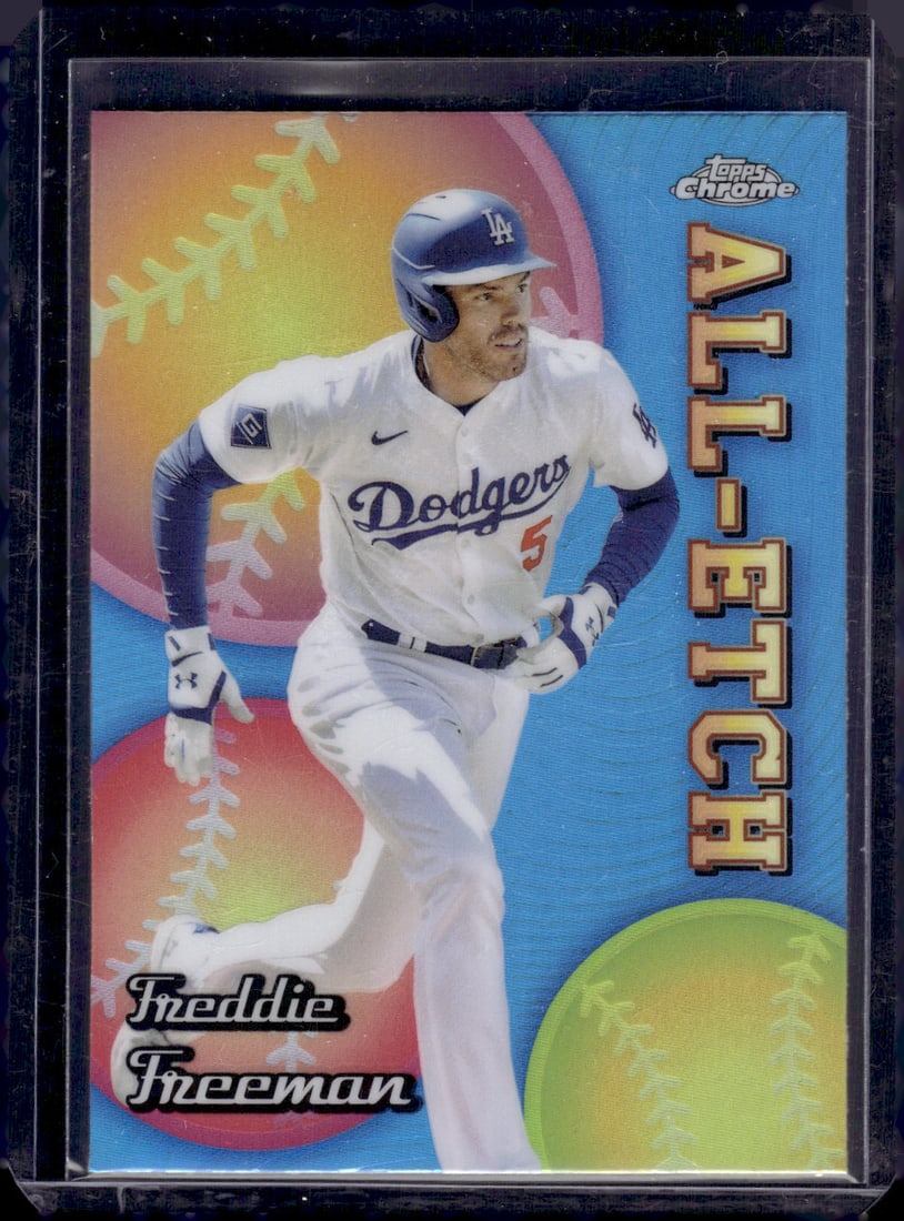Freddie Freeman All-Etch Refractor 2024 Topps Chrome #CAEU-4 (1 of 2)