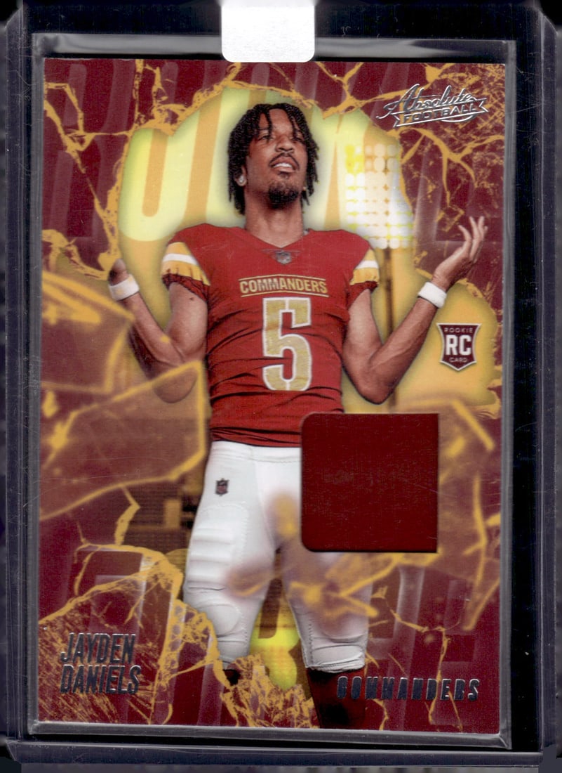 Jayden Daniels RC Patch 2024 Panini Absolute #RF-JDS (1 of 2)