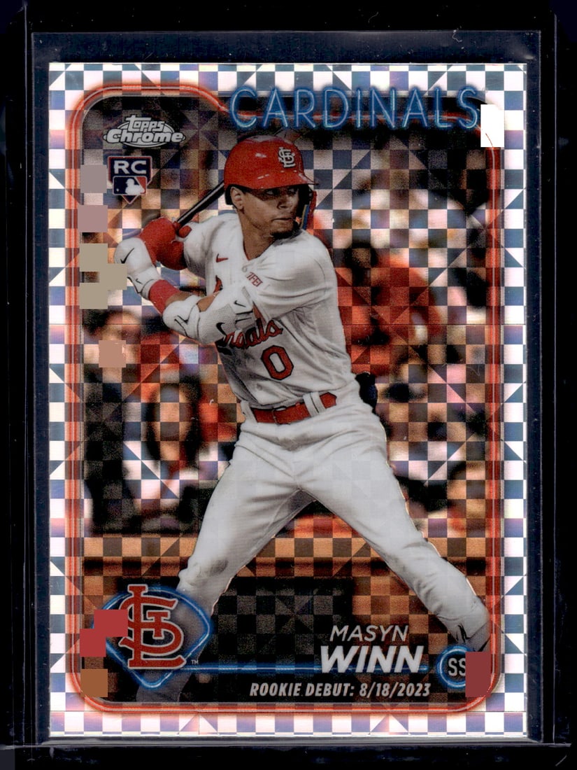 Masyn Winn Xfractor RC 2024 Topps Chrome #USC23: Masyn Winn Xfractor RC 2024 Topps Chrome #USC23