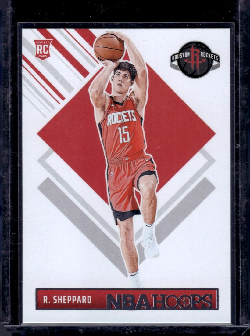 Reed Sheppard Tribute RC 2024-25 Panini NBA Hoops #291 (1 of 2)