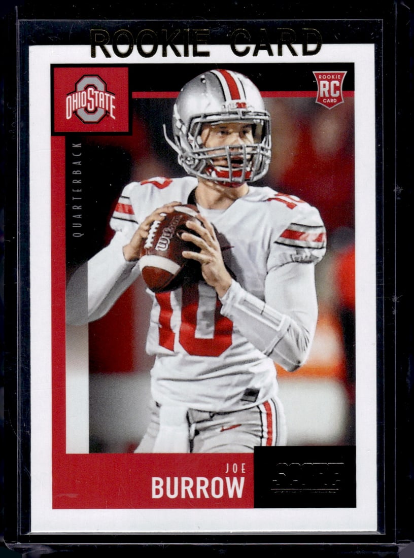 Joe Burrow RC 2020 Panini Score #438: Joe Burrow RC 2020 Panini Score #438