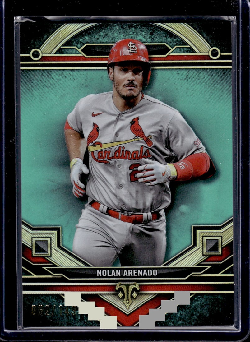 Nolan Arenado Aquamarine /149 2024 Topps Triple Threads #39 (1 of 2)