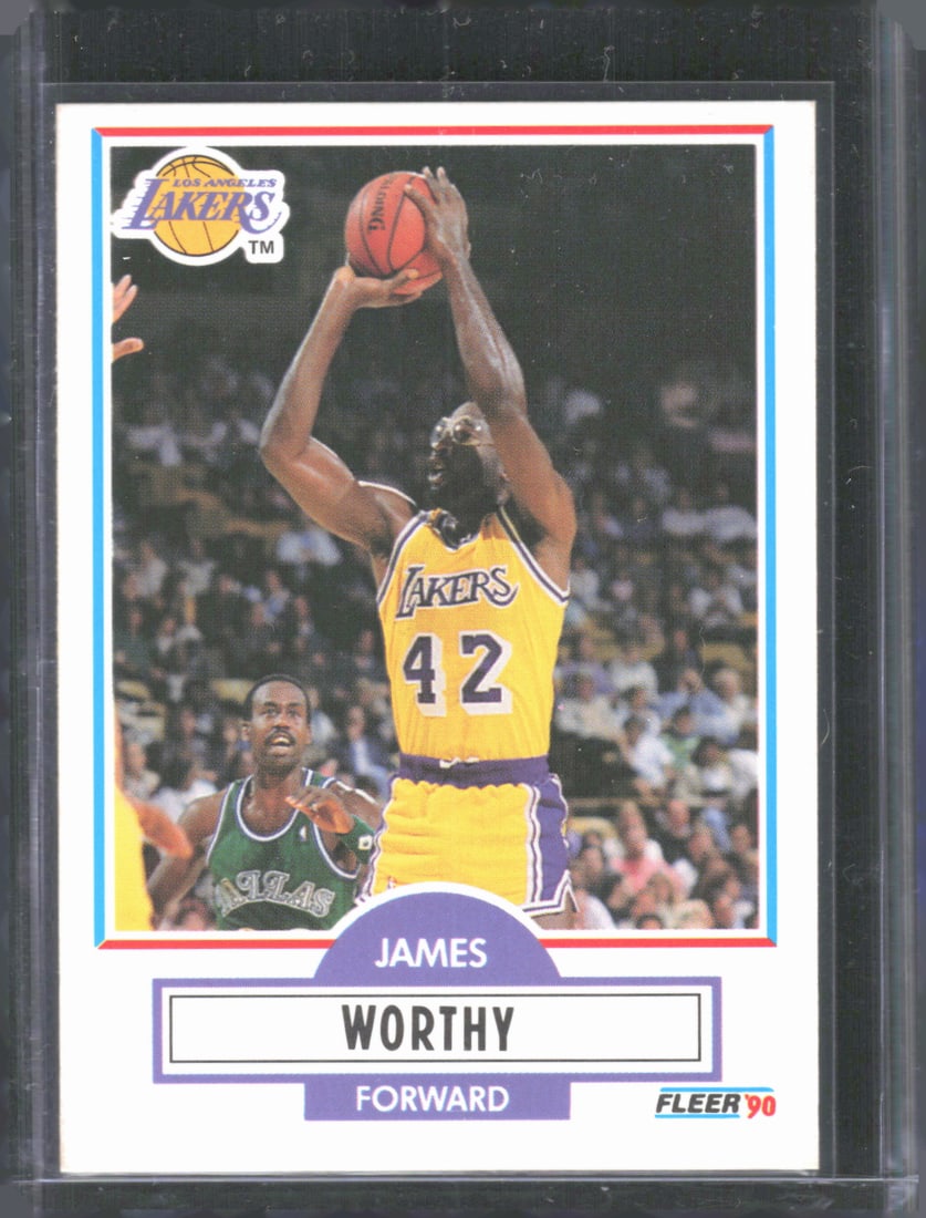 James Worthy 1990-91 Fleer Vintage Football Card #97: James Worthy 1990-91 Fleer Vintage Football Card #97