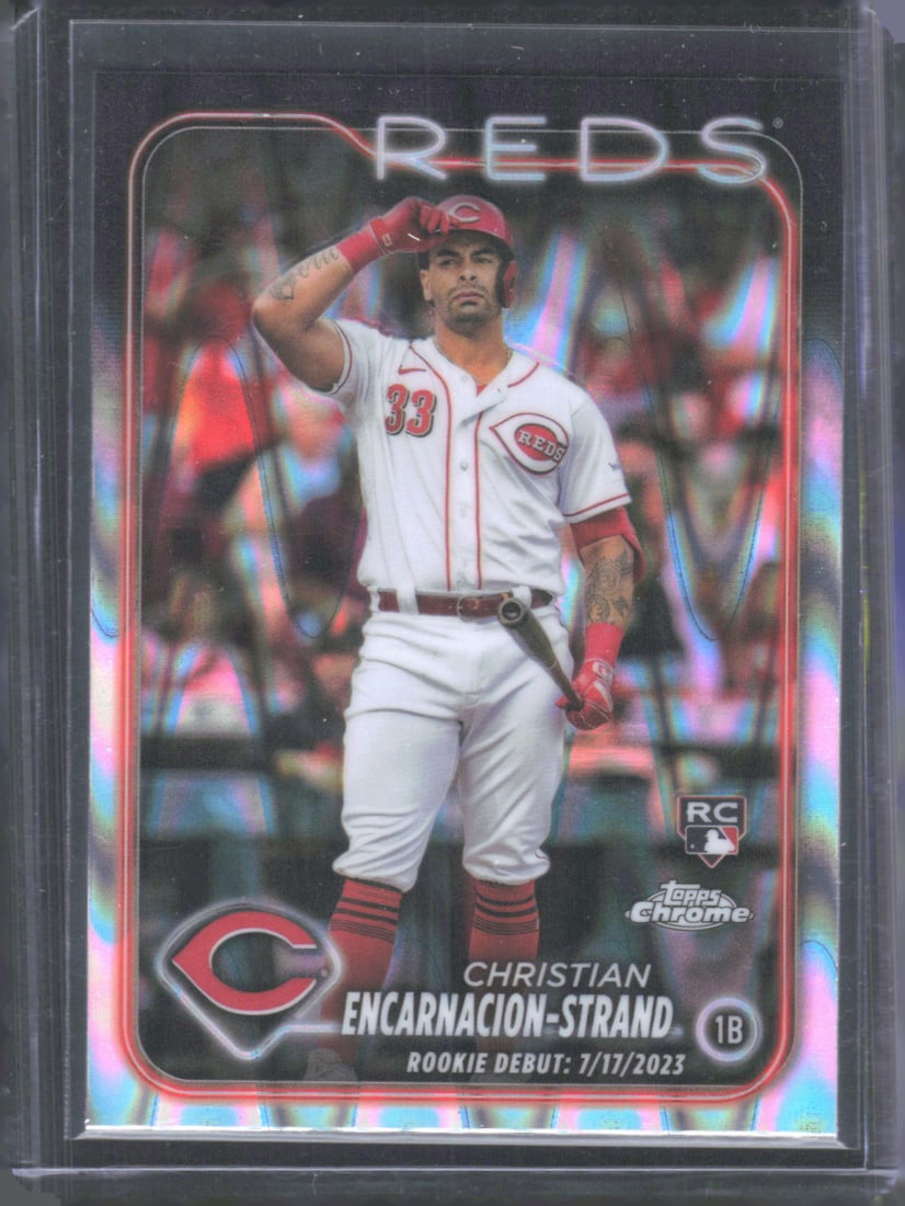 Christian Encarnacion-Strand RayWave Refractors 2024 Topps Chrome Update #USC92 (1 of 2)