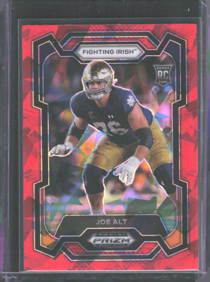 Joe Alt Red Ice 2024 Panini Prizm Draft Picks #110: Joe Alt Red Ice 2024 Panini Prizm Draft Picks #110
