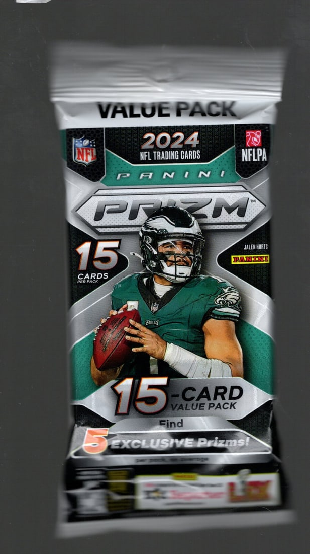 2024-25 Panini Prizm Hanger Value Pack - Jayden Daniels, Bo Nix, Bo Jackson, Silver Prizms (1 of 1)