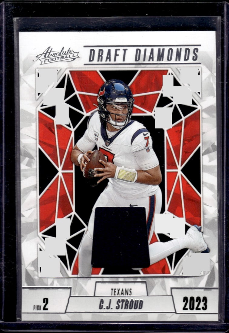 Cj Stroud Draft Diamonds Patch 2024 Panini Absolute #DDJ-CSD (1 of 2)