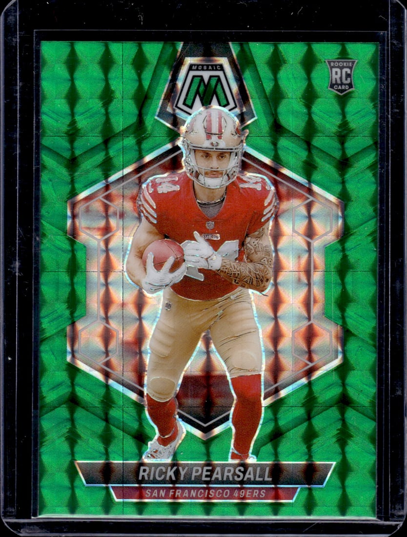 Ricky Pearsall Green Mosaic Prizm RC 2024 Panini Mosaic #331 (1 of 2)