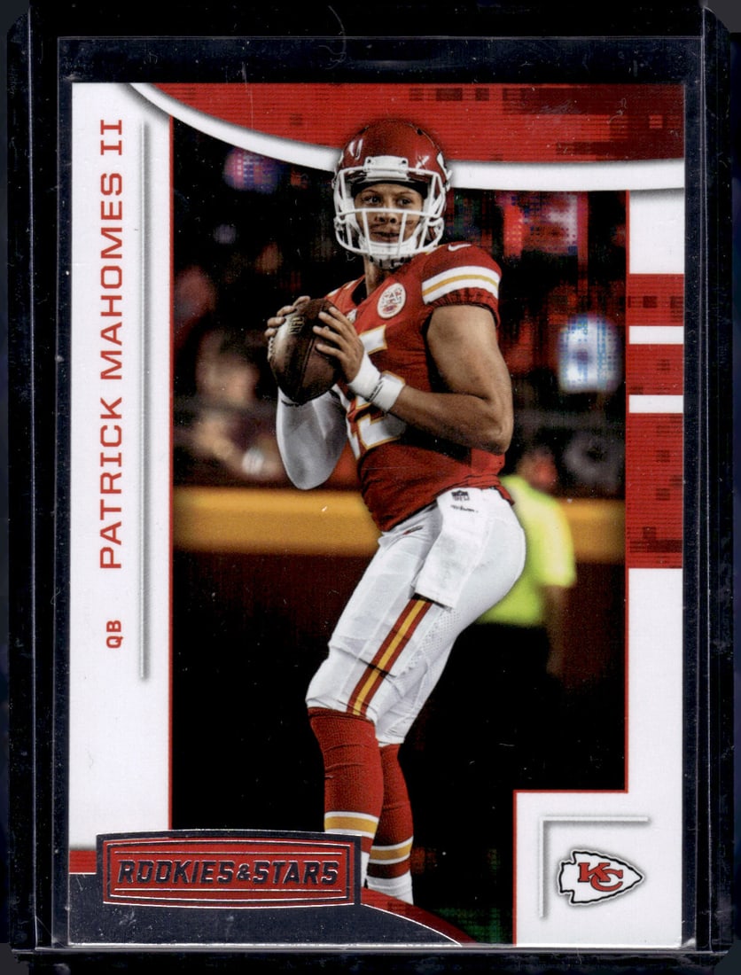 Patrick Mahomes 2018 Panini Rookies & Stars #41: Patrick Mahomes 2018 Panini Rookies & Stars #41