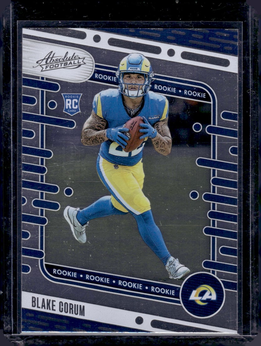 Blake Corum RC 2024 Panini Absolute #168: Blake Corum RC 2024 Panini Absolute #168