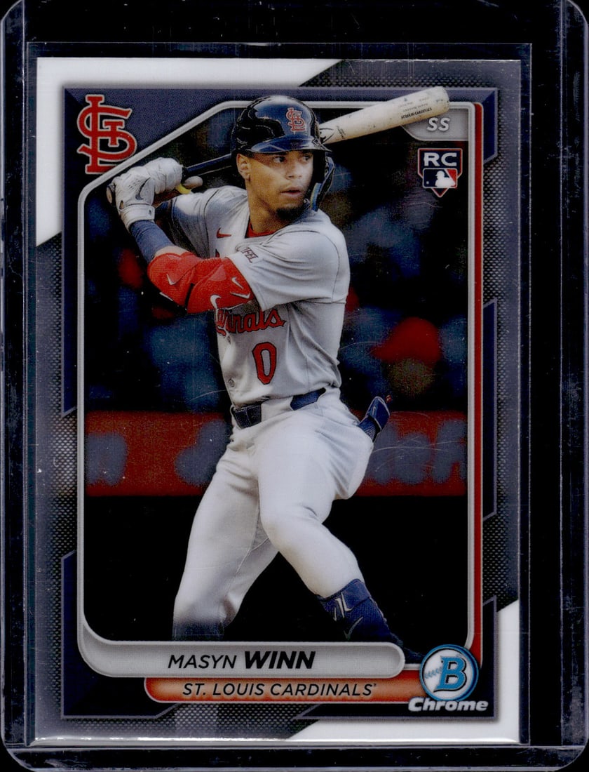 Masyn Winn RC 2024 Bowman Chrome #61: Masyn Winn RC 2024 Bowman Chrome #61