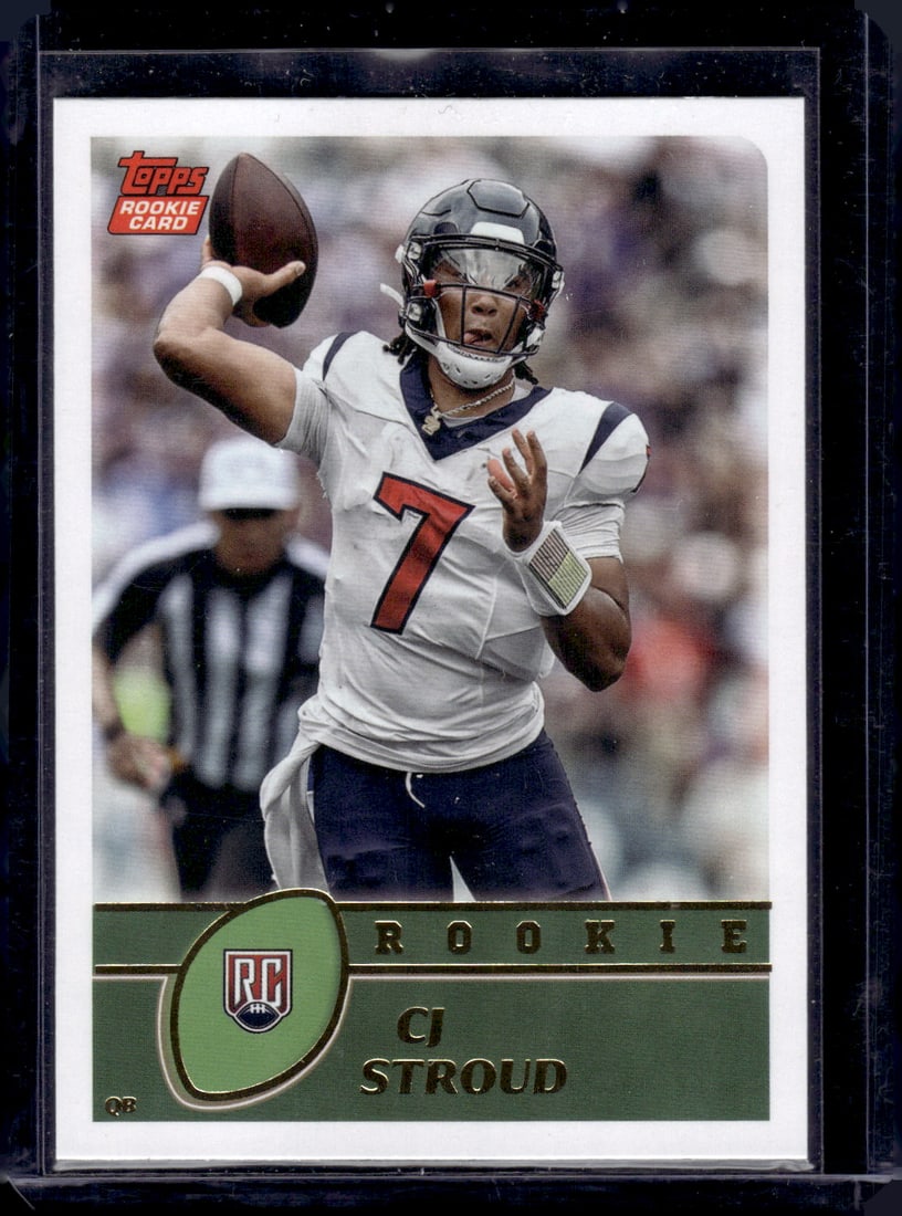 Cj Stroud RC 2023 Topps Composite #421: Cj Stroud RC 2023 Topps Composite #421