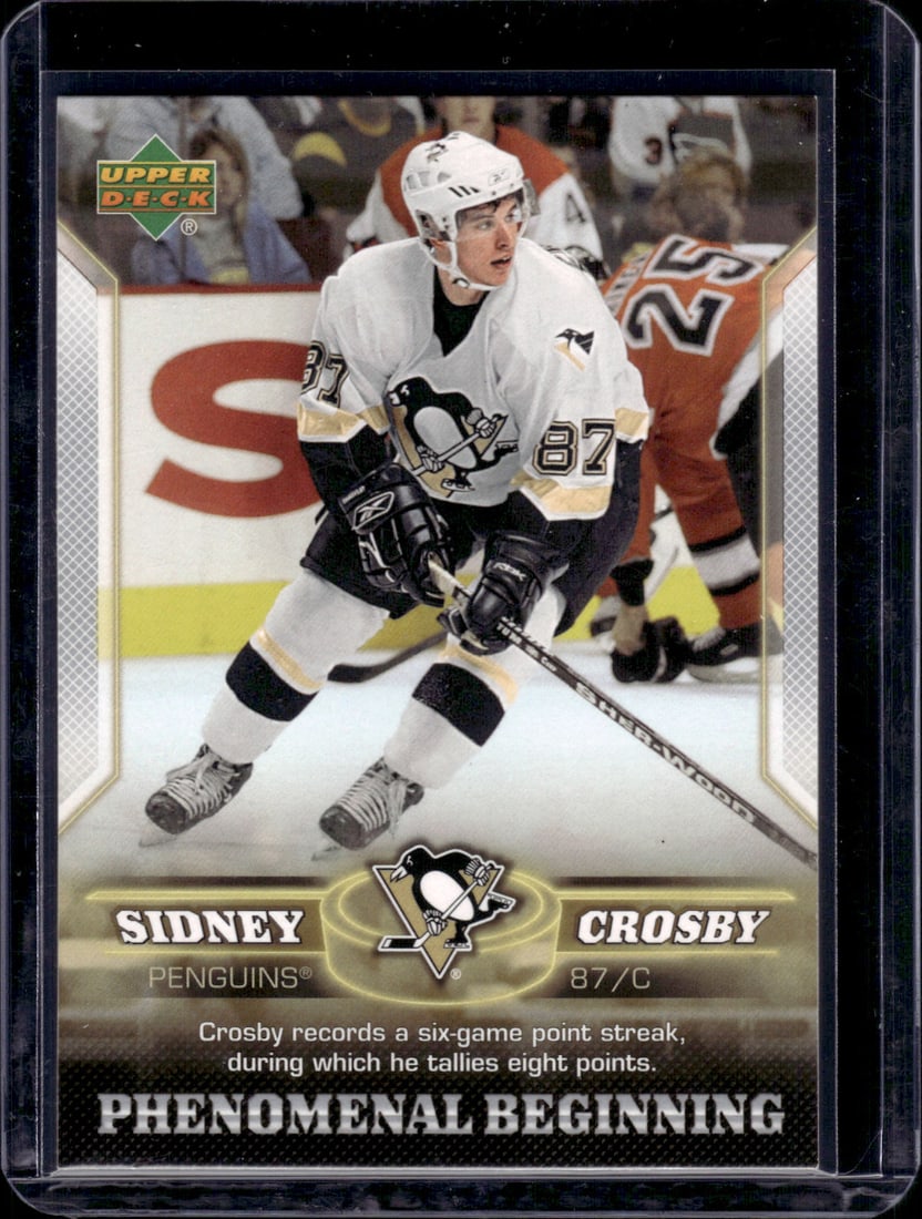 Sidney Crosby Phenoenal Beginning 2006 Upper Deck #5 (1 of 2)